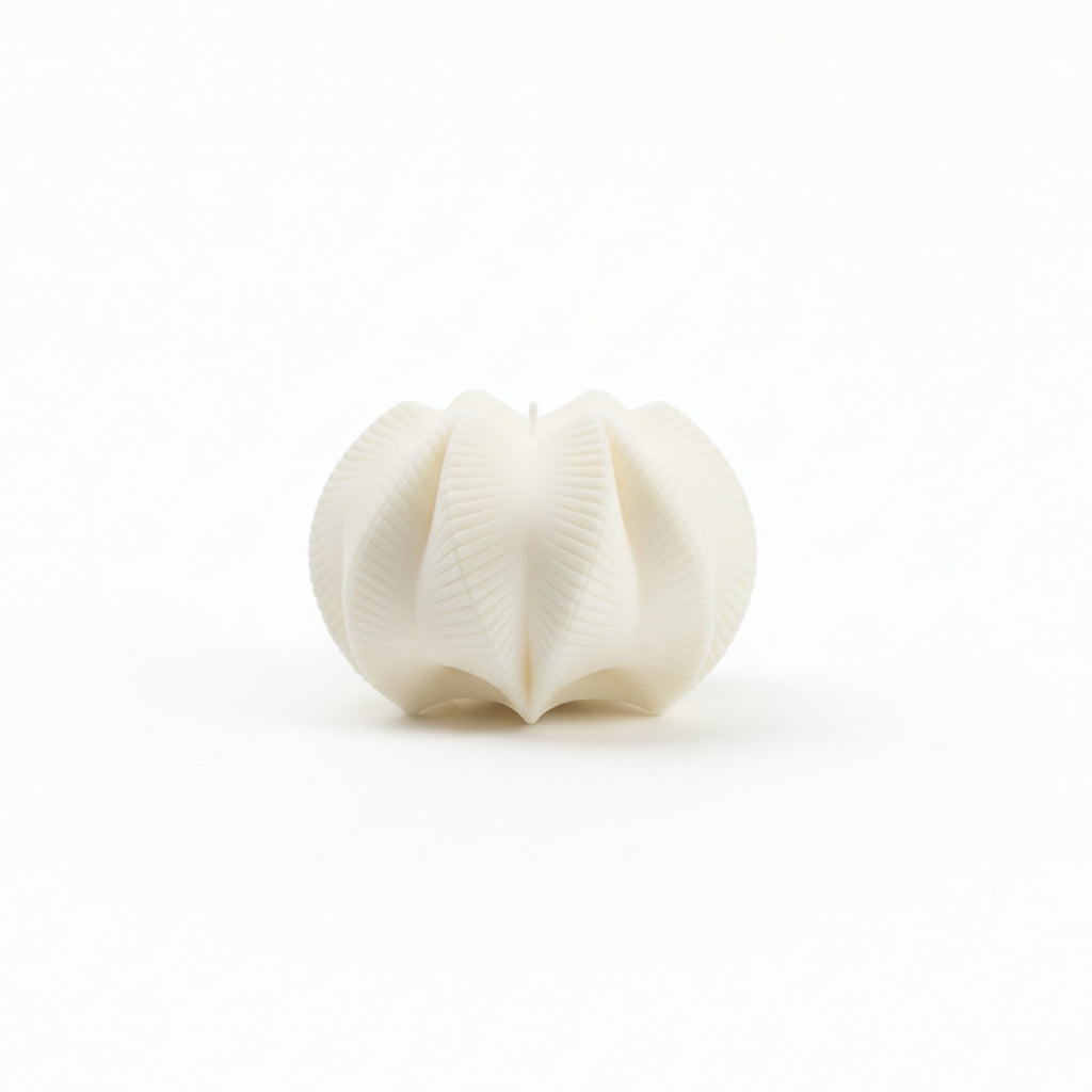 Aglaé bougie végérale forme origami produit