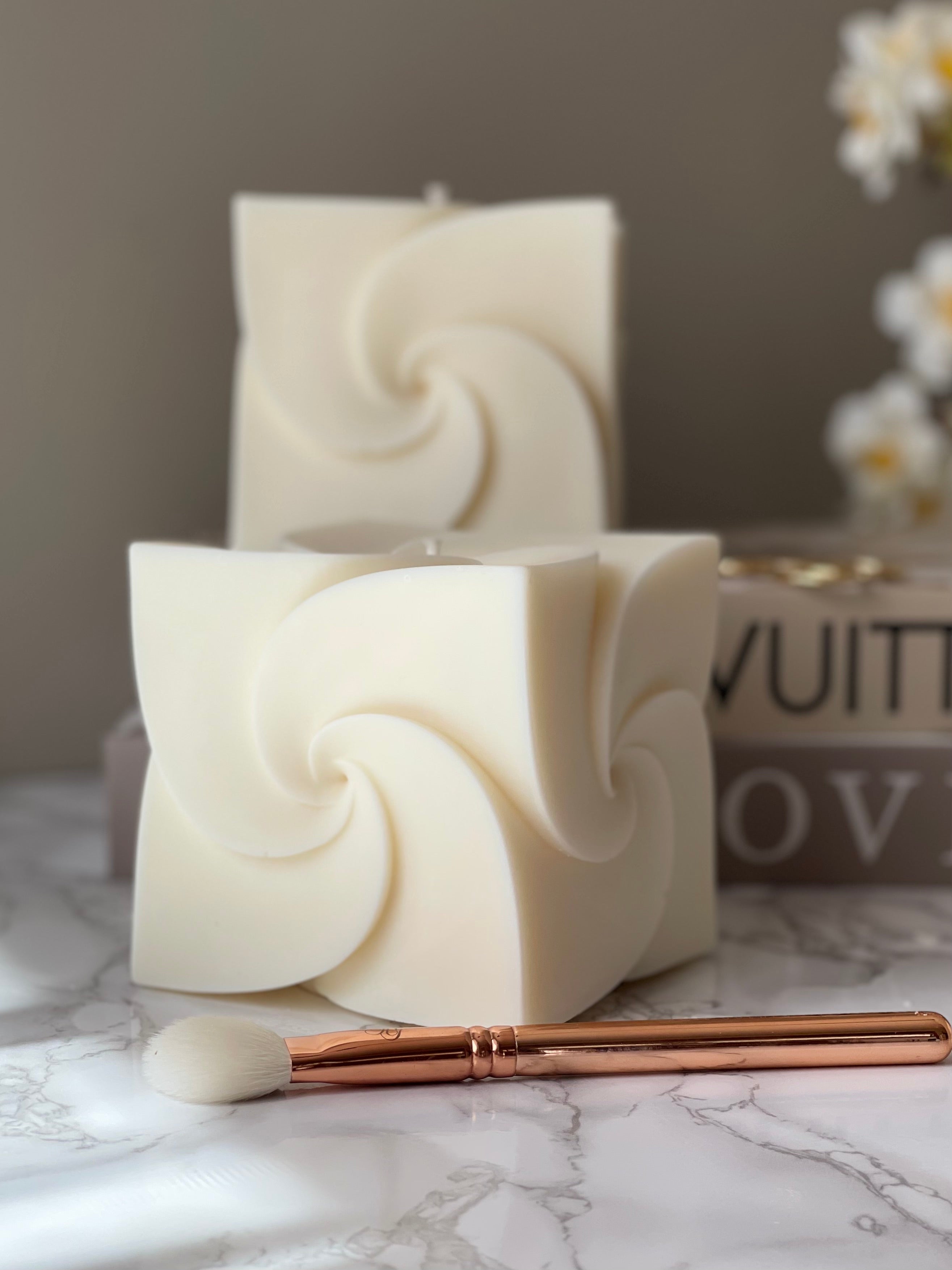 Daphné bougie végétale décorative