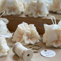 hortensia - bougie végétale personnalisée à offrir en souvenir mariage